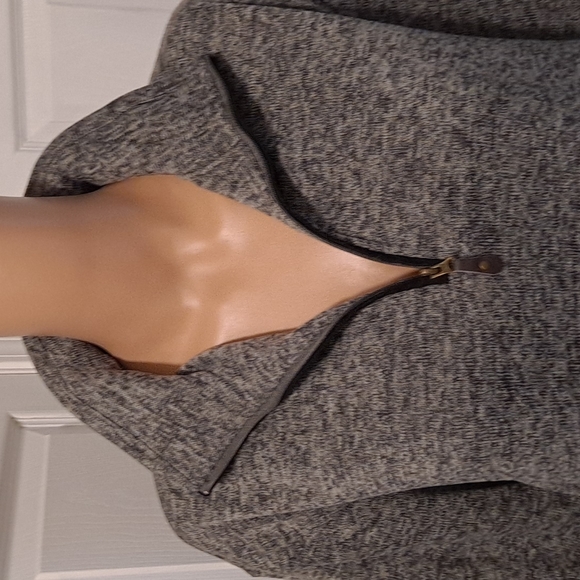 NWOT Haggar Mens XL Grey 1/4 Zip Long Sleeve Cool 18" Pro Pullover Sweatshirt - Picture 2 of 7